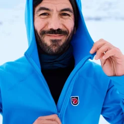 Fjällräven Men's Expedition Fleece Hoodie Un Blue