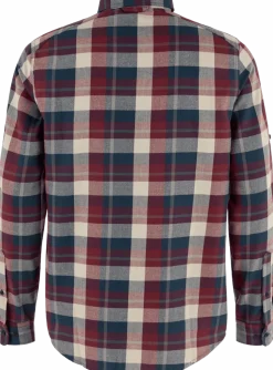 Fjällräven Men's Fjällglim Regular Shirt Dark Navy/Maroon