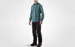 Fjällräven Men's Fjällglim Relaxed Shirt Indigo Blue/Dawn Blue