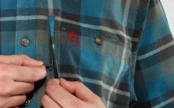 Fjällräven Men's Fjällglim Relaxed Shirt Indigo Blue/Dawn Blue