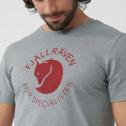 Fjällräven Men's Fjällräven Fox T-Shirt Grey Melange