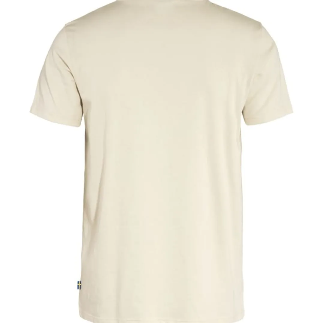 Fjällräven Men's Fjällräven Logo T-shirt Chalk White