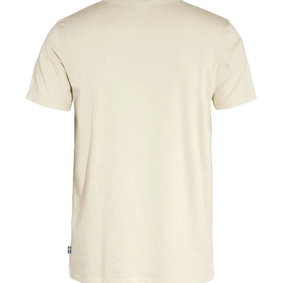 Fjällräven Men's Fjällräven Logo T-shirt Chalk White