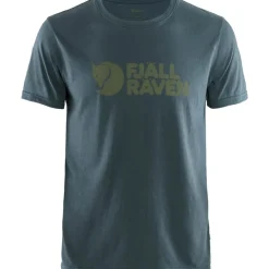 Fjällräven Men's Fjällräven Logo T-shirt Navy