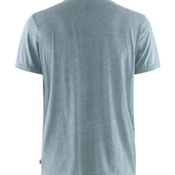 Fjällräven Men's Fjällräven Logo T-shirt Uncle Blue/Melange