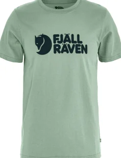 Fjällräven Men's Fjällräven Logo T-shirt Misty Green