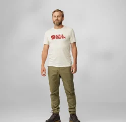 Fjällräven Men's Fjällräven Logo T-shirt Misty Green