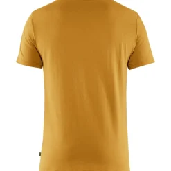 Fjällräven Men's Fjällräven Logo T-shirt Ochre