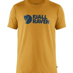 Fjällräven Men's Fjällräven Logo T-shirt Ochre