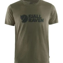 Fjällräven Men's Fjällräven Logo T-shirt Dark Olive