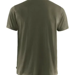 Fjällräven Men's Fjällräven Logo T-shirt Dark Olive
