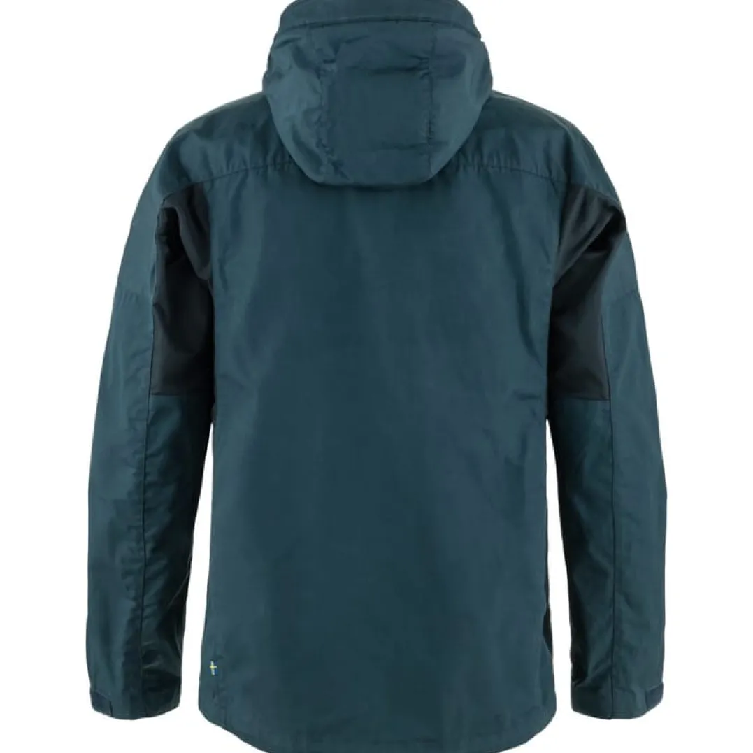 Fjällräven Men's Kaipak Jacket Mountain Blue/Dark Navy