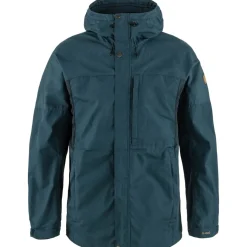 Fjällräven Men's Kaipak Jacket Mountain Blue/Dark Navy