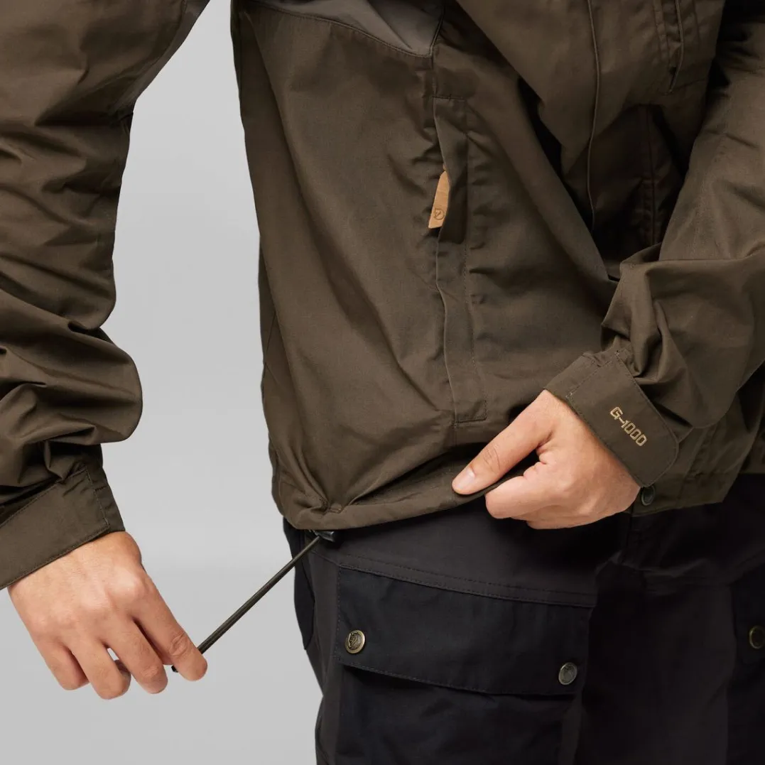 Fjällräven Men's Kaipak Jacket Mountain Blue/Dark Navy