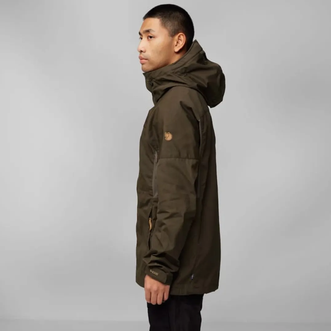 Fjällräven Men's Kaipak Jacket Mountain Blue/Dark Navy