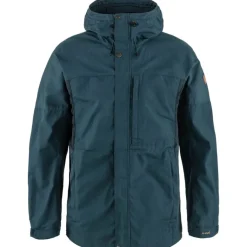 Fjällräven Men's Kaipak Jacket Mountain Blue/Dark Navy