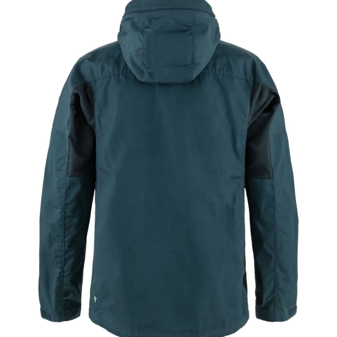 Fjällräven Men's Kaipak Jacket Mountain Blue/Dark Navy
