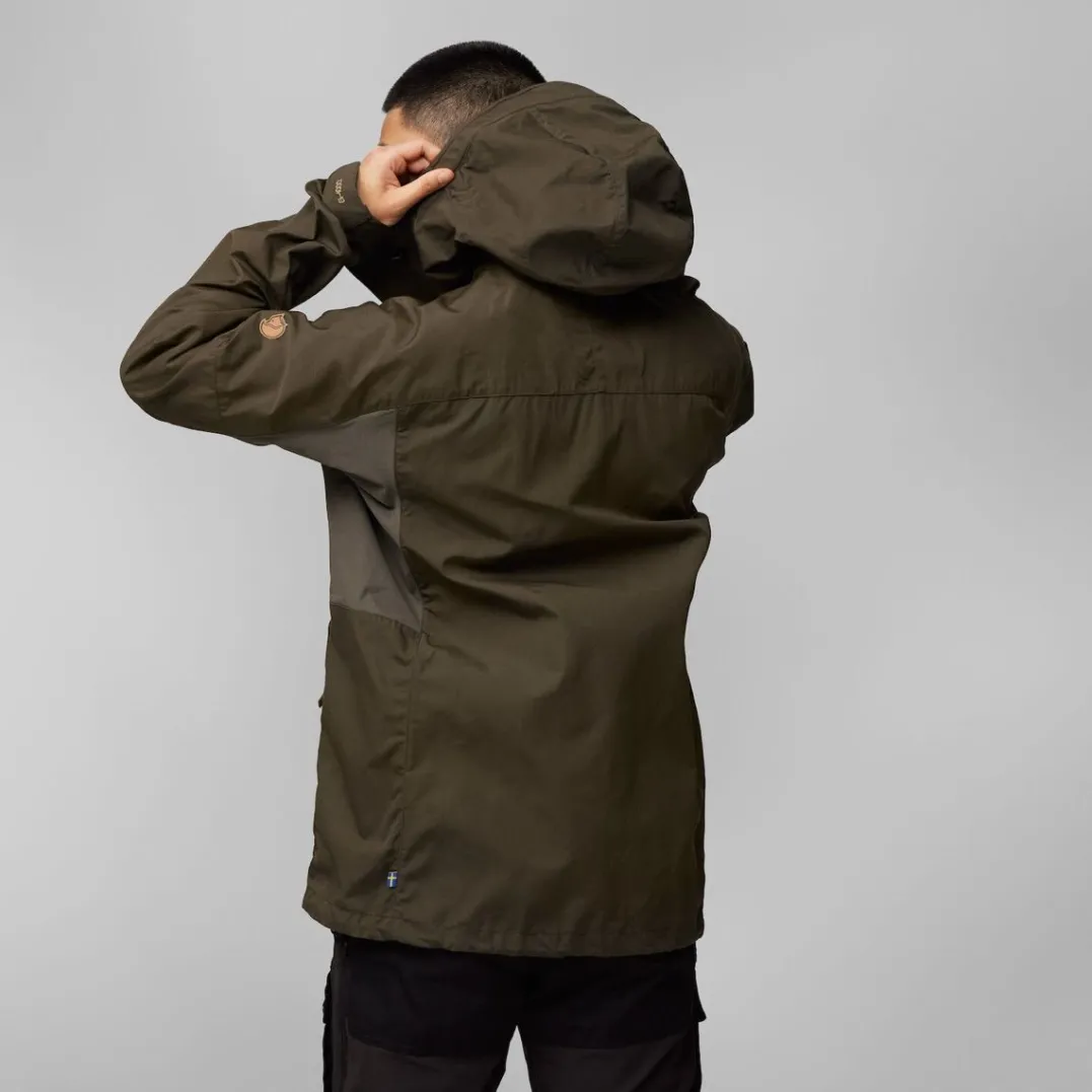 Fjällräven Men's Kaipak Jacket Mountain Blue/Dark Navy