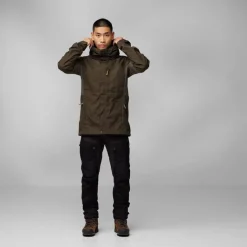 Fjällräven Men's Kaipak Jacket Mountain Blue/Dark Navy
