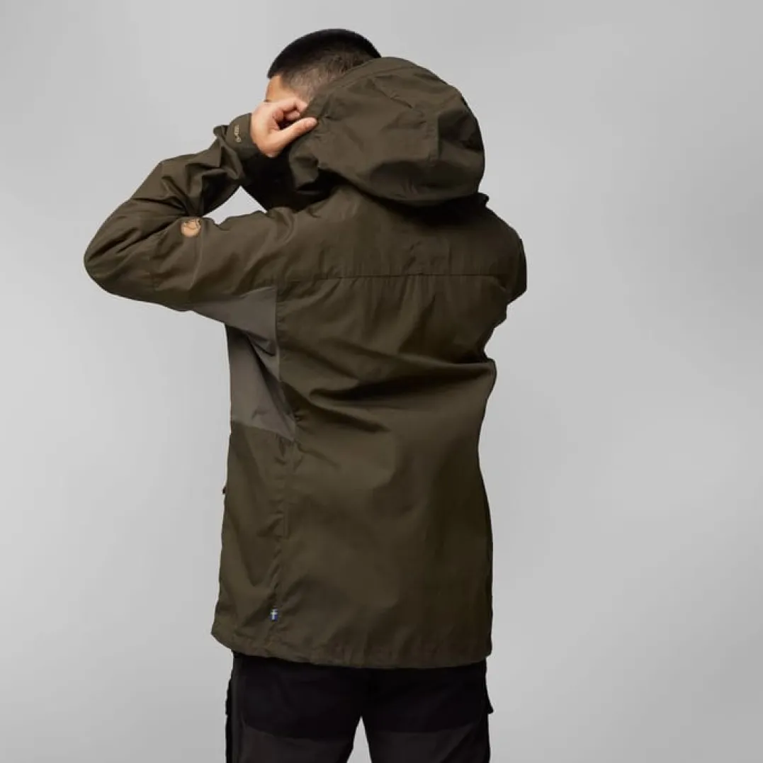 Fjällräven Men's Kaipak Jacket Mountain Blue/Dark Navy
