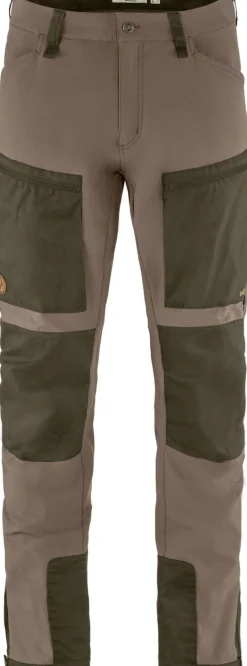 Fjällräven Men's Keb Agile Trousers Suede Brown-dark Olive