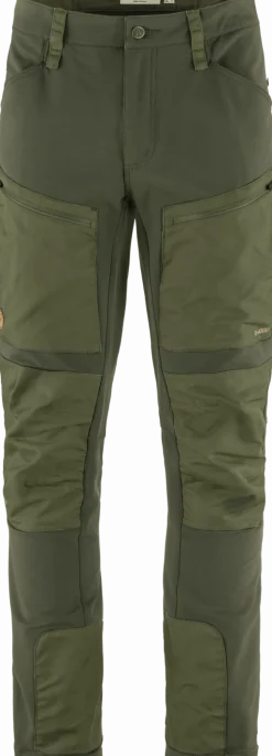 Fjällräven Men's Keb Agile Winter Trousers Deep Forest-Laurel Green