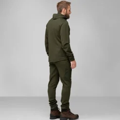 Fjällräven Men's Keb Fleece Hoodie Deep Forest