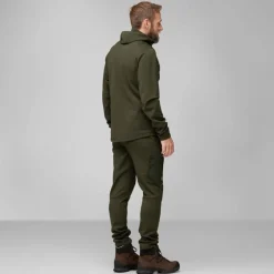 Fjällräven Men's Keb Fleece Hoodie Deep Forest