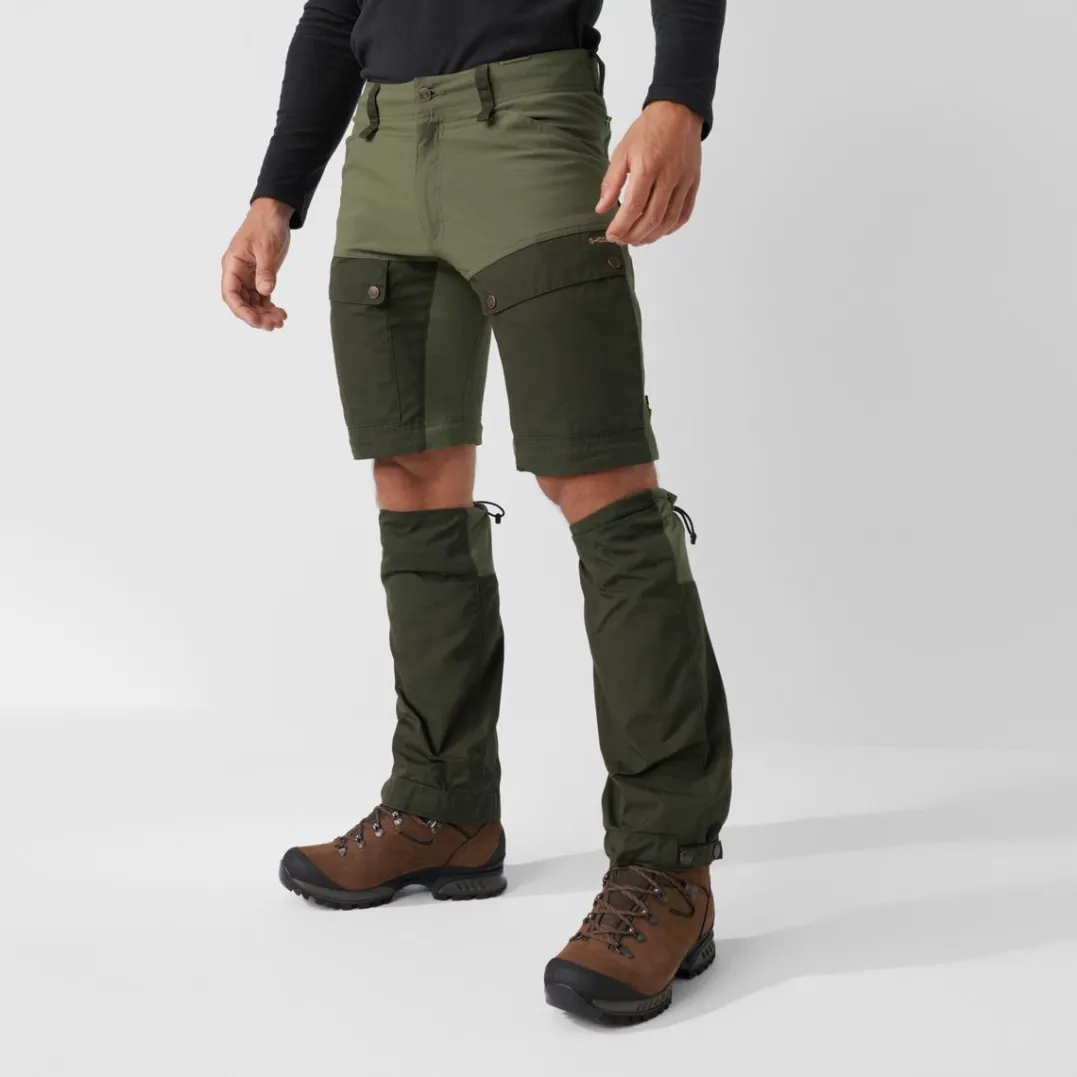 Fjällräven Men's Keb Gaiter Trousers Long Black/Stone Grey