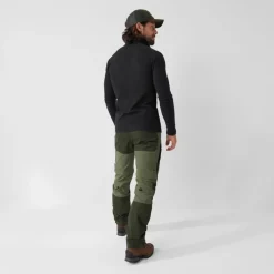 Fjällräven Men's Keb Gaiter Trousers Long Black/Stone Grey