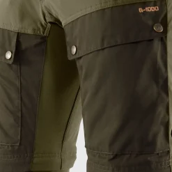 Fjällräven Men's Keb Gaiter Trousers Long Black/Stone Grey