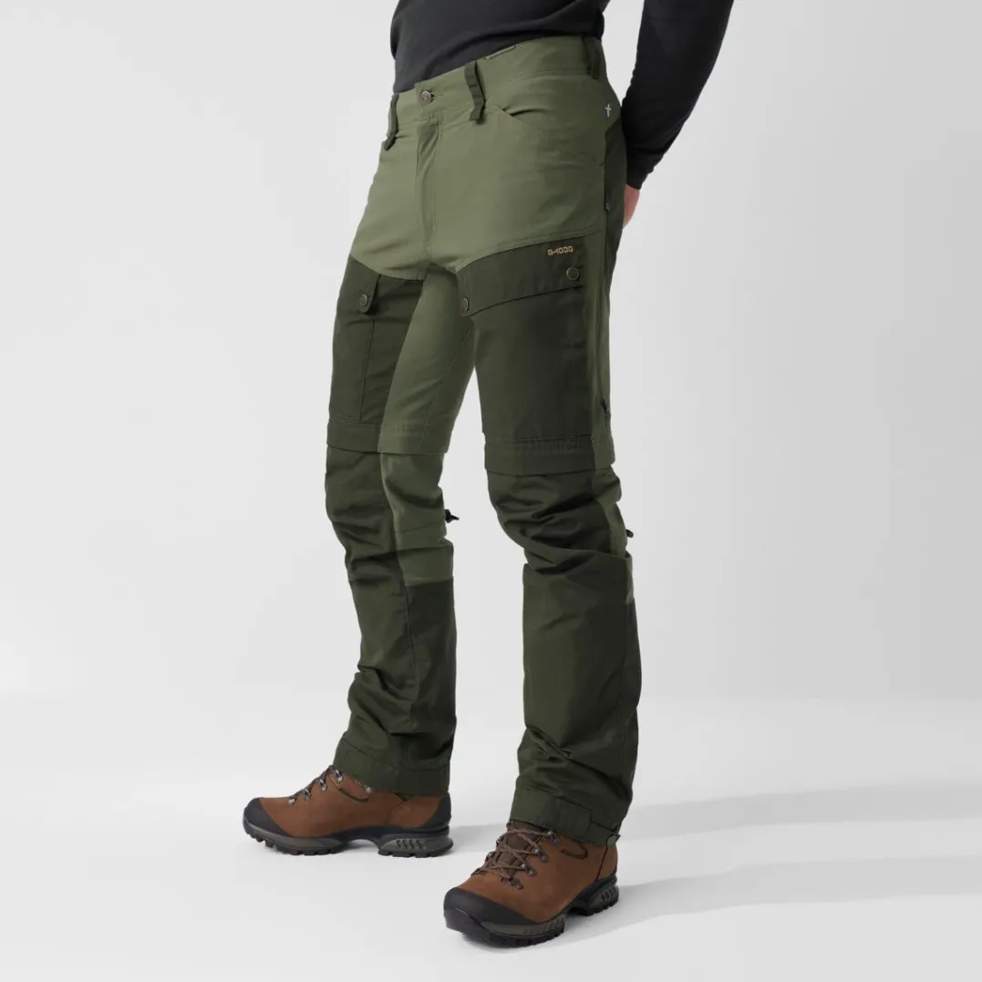 Fjällräven Men's Keb Gaiter Trousers Long Black/Stone Grey
