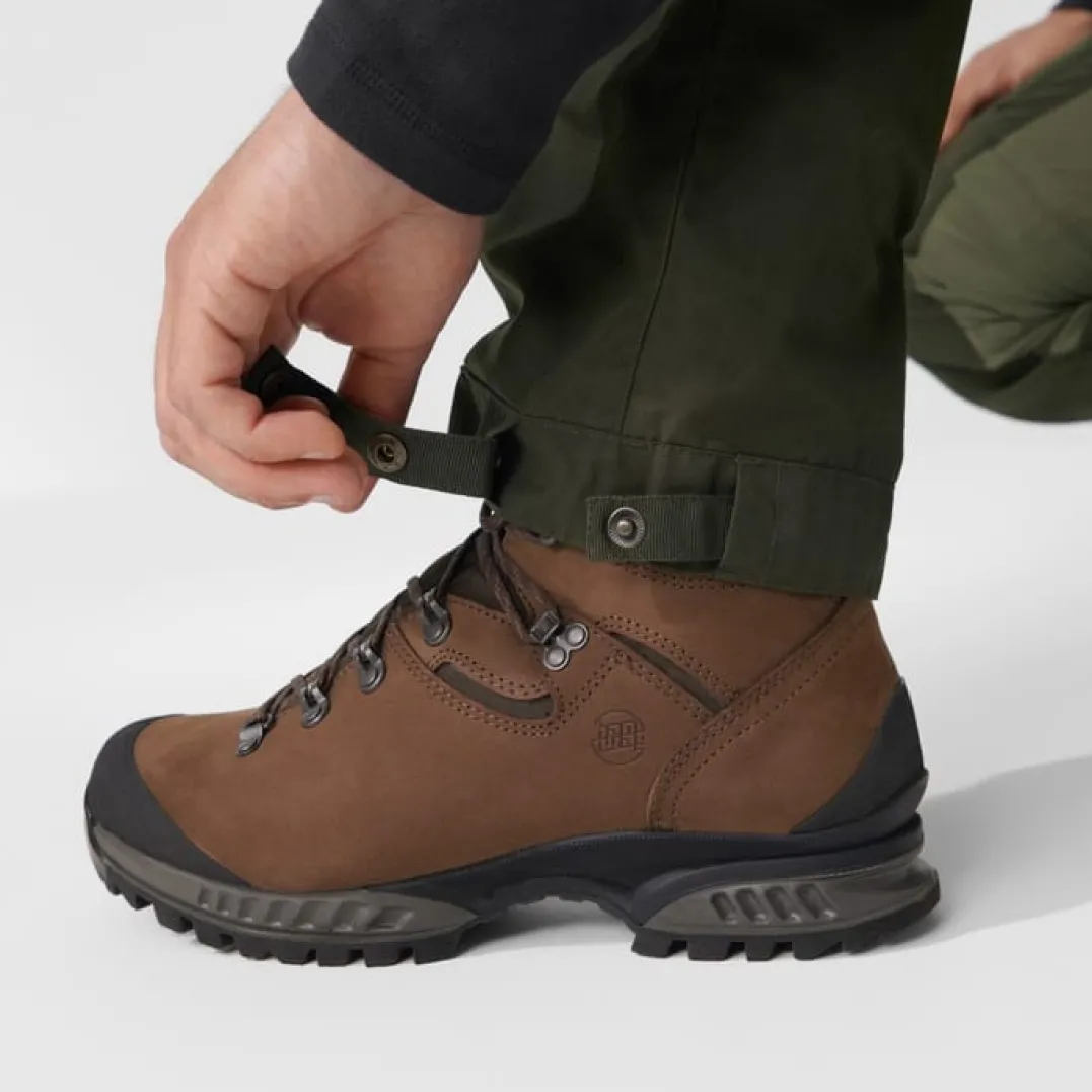 Fjällräven Men's Keb Gaiter Trousers Long Black/Stone Grey