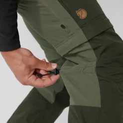 Fjällräven Men's Keb Gaiter Trousers Long Black/Stone Grey