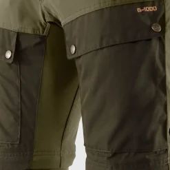 Fjällräven Men's Keb Gaiter Trousers Long Black/Stone Grey
