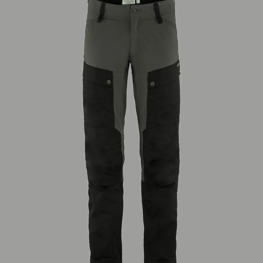 Fjällräven Men's Keb Trousers Black/Stone Grey