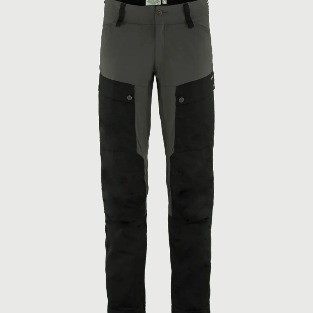 Fjällräven Men's Keb Trousers Black/Stone Grey
