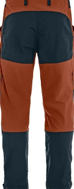 Fjällräven Men's Keb Trousers Dark Navy/Autumn Leaf