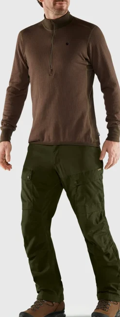 Fjällräven Men's Lappland Hybrid Trousers Deep Forest