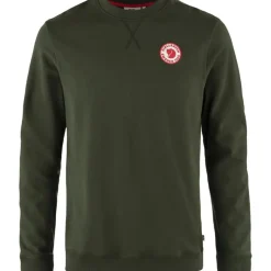 Fjällräven Men's 1960 Logo Badge Sweater Deep Forest