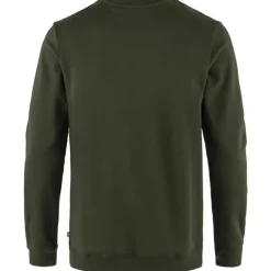 Fjällräven Men's 1960 Logo Badge Sweater Deep Forest
