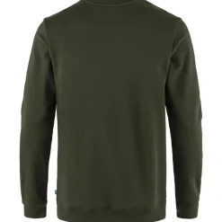 Fjällräven Men's 1960 Logo Badge Sweater Deep Forest