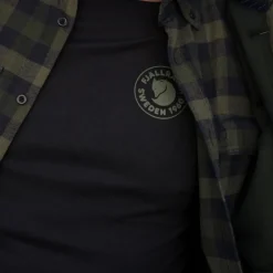 Fjällräven Men's 1960 Logo T-shirt Uncle Blue/Melange