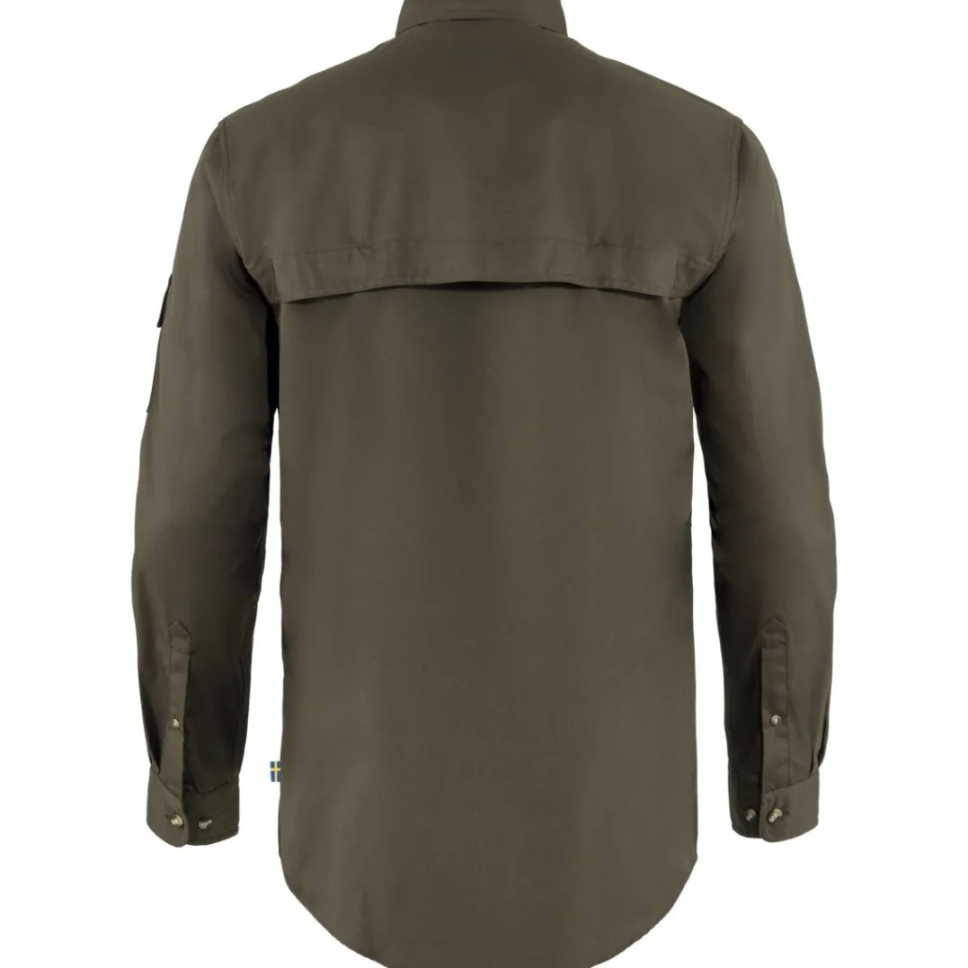 Fjällräven Men's Sarek Trekking Shirt Dark Olive