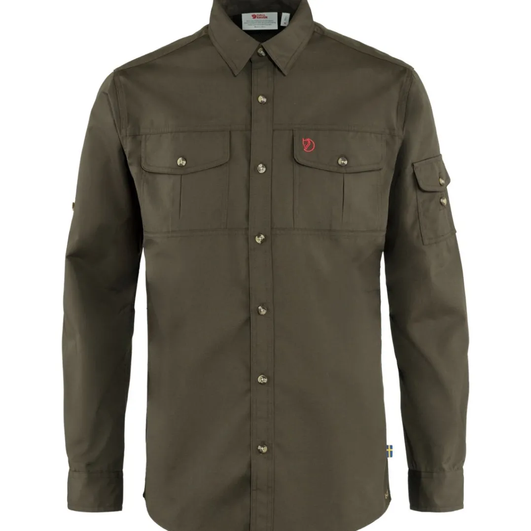 Fjällräven Men's Sarek Trekking Shirt Dark Olive