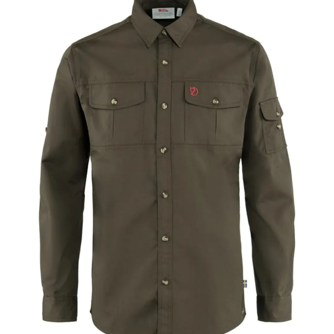 Fjällräven Men's Sarek Trekking Shirt Dark Olive