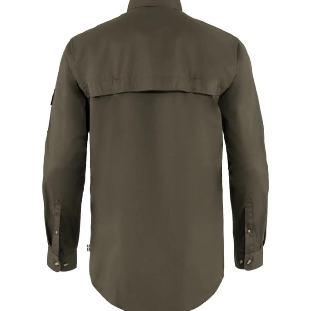 Fjällräven Men's Sarek Trekking Shirt Dark Olive