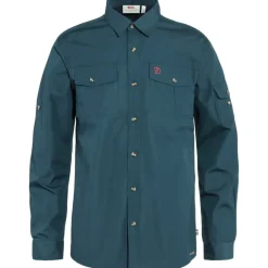 Fjällräven Men's Sarek Trekking Shirt Mountain Blue