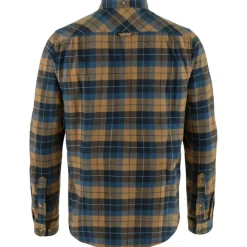 Fjällräven Men's Singi Heavy Flannel Shirt Dark Navy/Buckwheat Brown