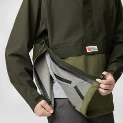 Fjällräven Men's Vardag Hydratic Anorak Deep Forest/Laurel Green